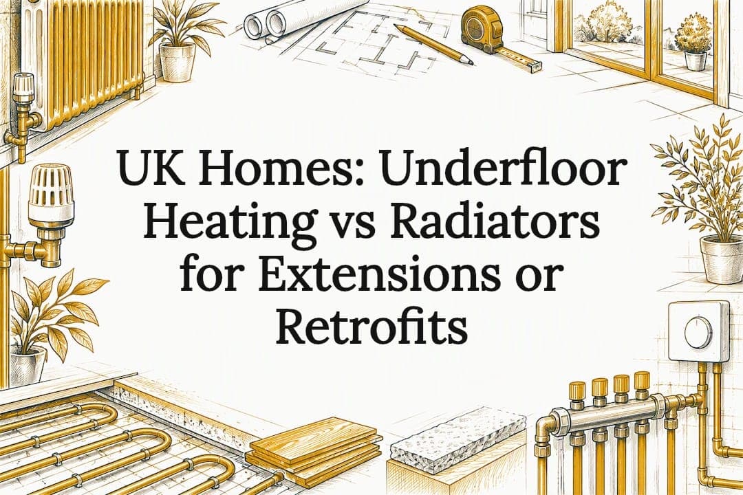 UK Homes: Underfloor Heating vs Radiators for Extensions or Retrofits