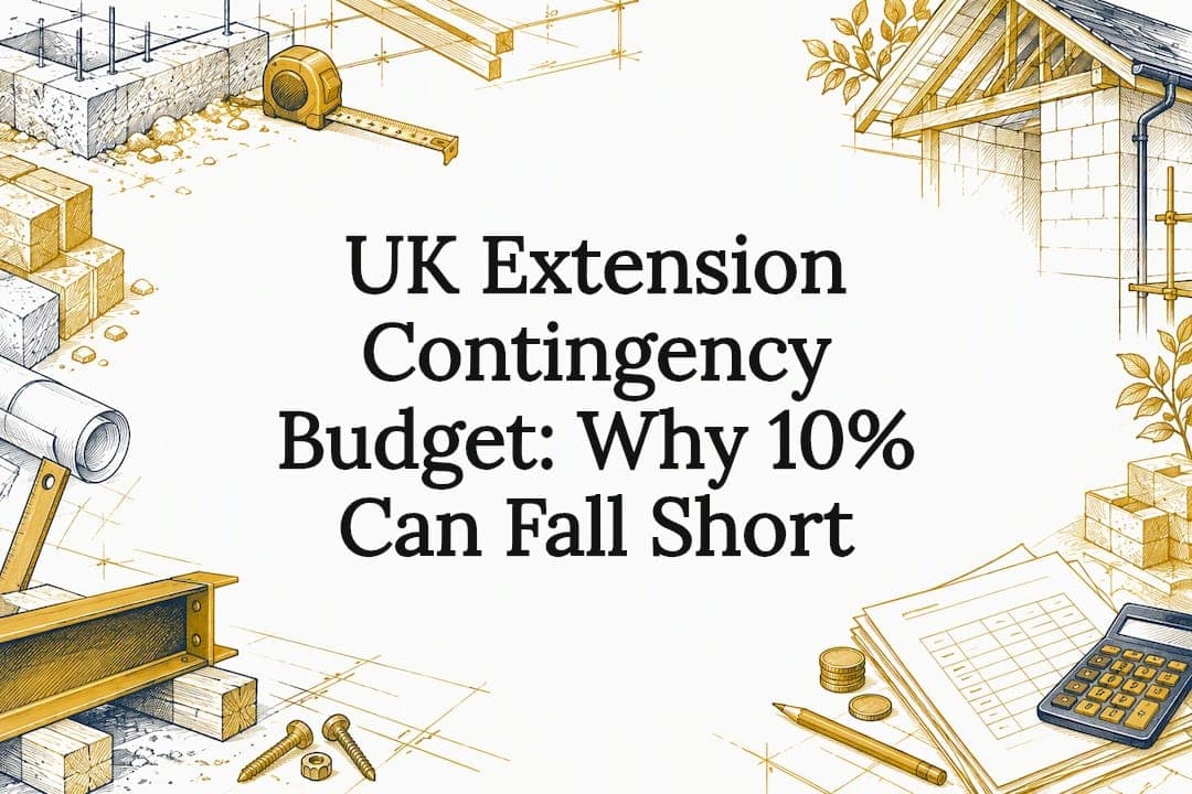 UK Extension Contingency Budget: Why 10% Can Fall Short