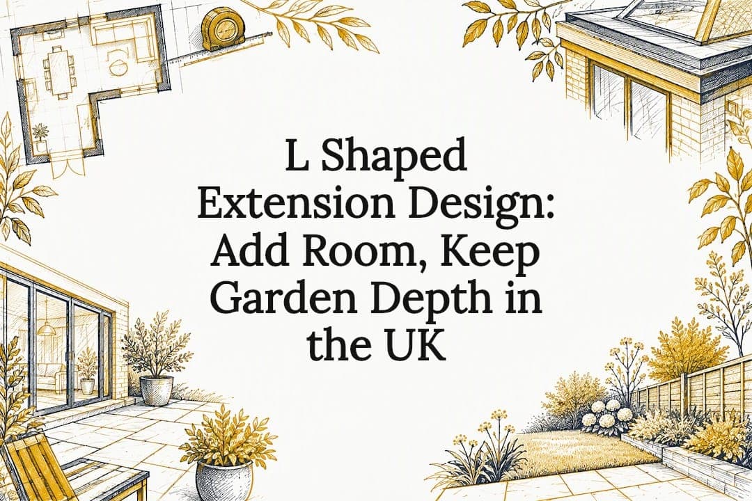 L Shaped Extension Design: Add Room, Keep Garden Depth in the UK