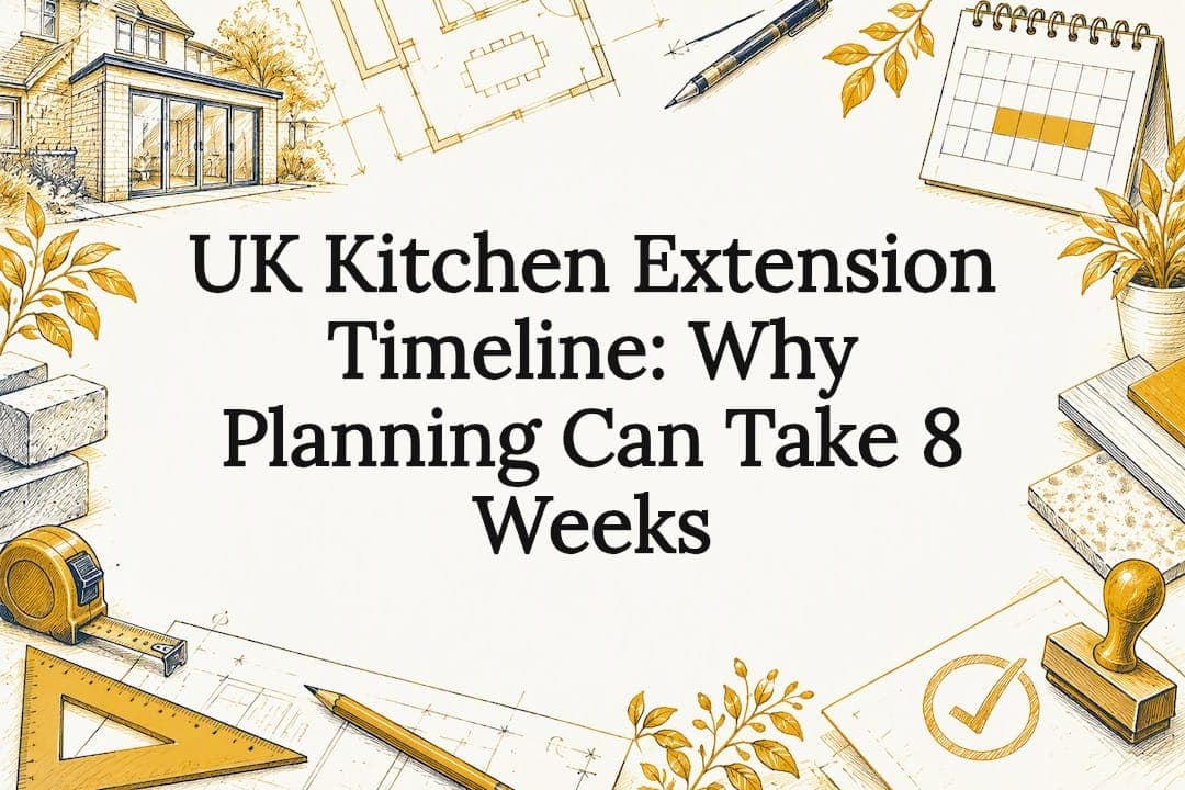 UK Kitchen Extension Timeline: Why Planning Can Take 8 Weeks