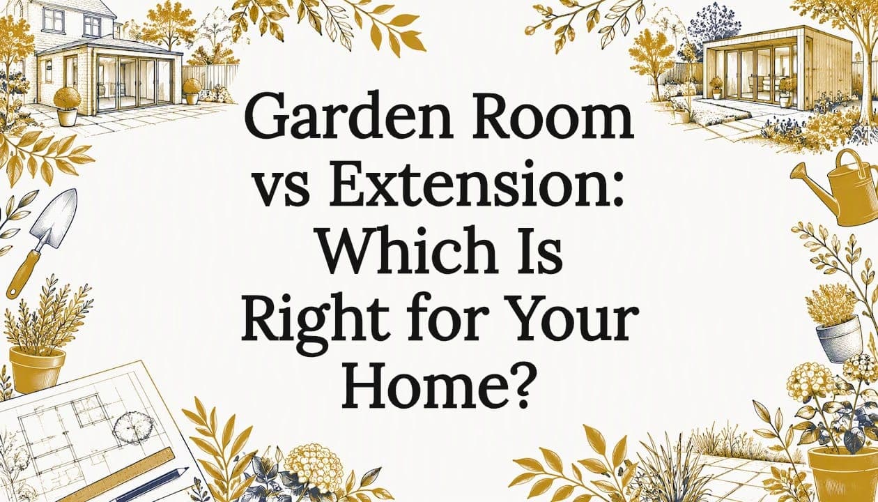 Garden Room vs Extension: Which Is Right for Your Home?